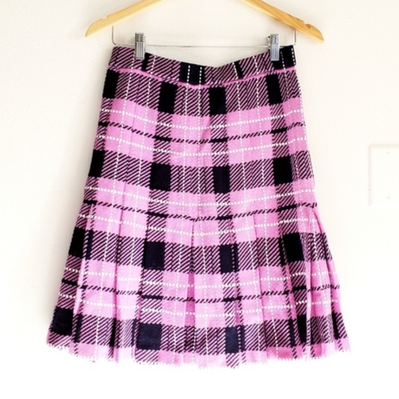 St. John Dresses & Skirts - St. John Plaid Skirt